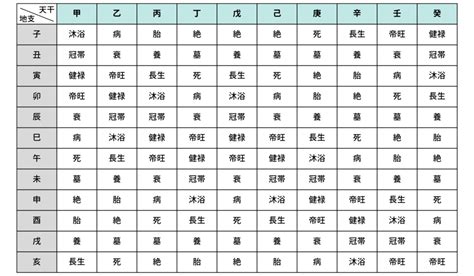 十二運星|四柱推命における十二運（十二運星）の意味と鑑定法 